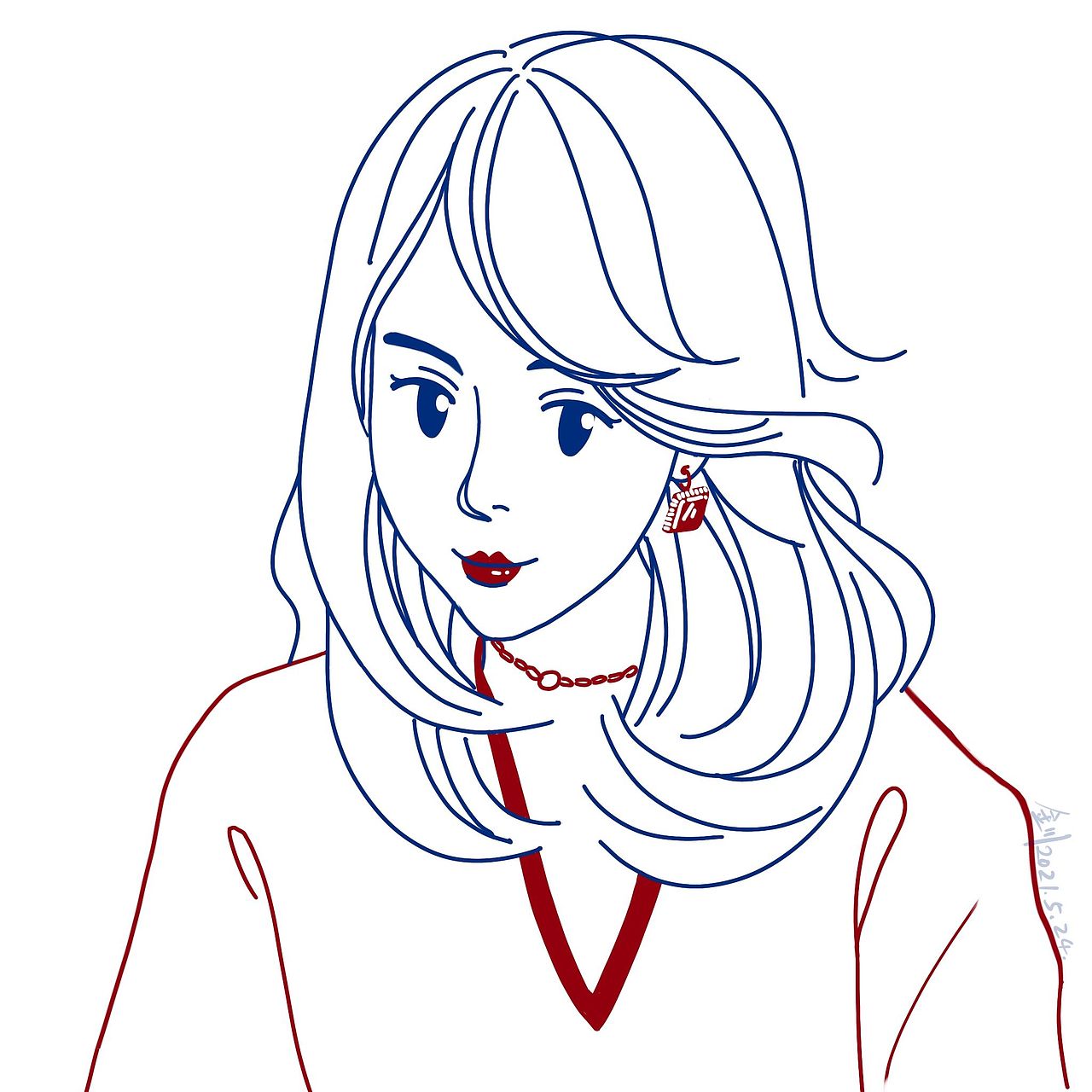 人物线条小练习