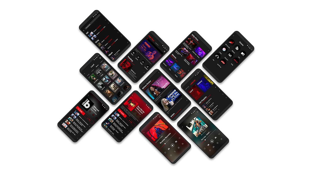 海外音乐App设计