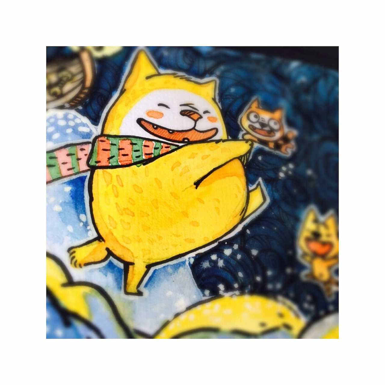2017作品汇-MOMO插画路（图ZMTAxMTQxMjU2） - 儿童插画 - 站酷设计师MOMO插画原创素材 - 站酷ZCOOL