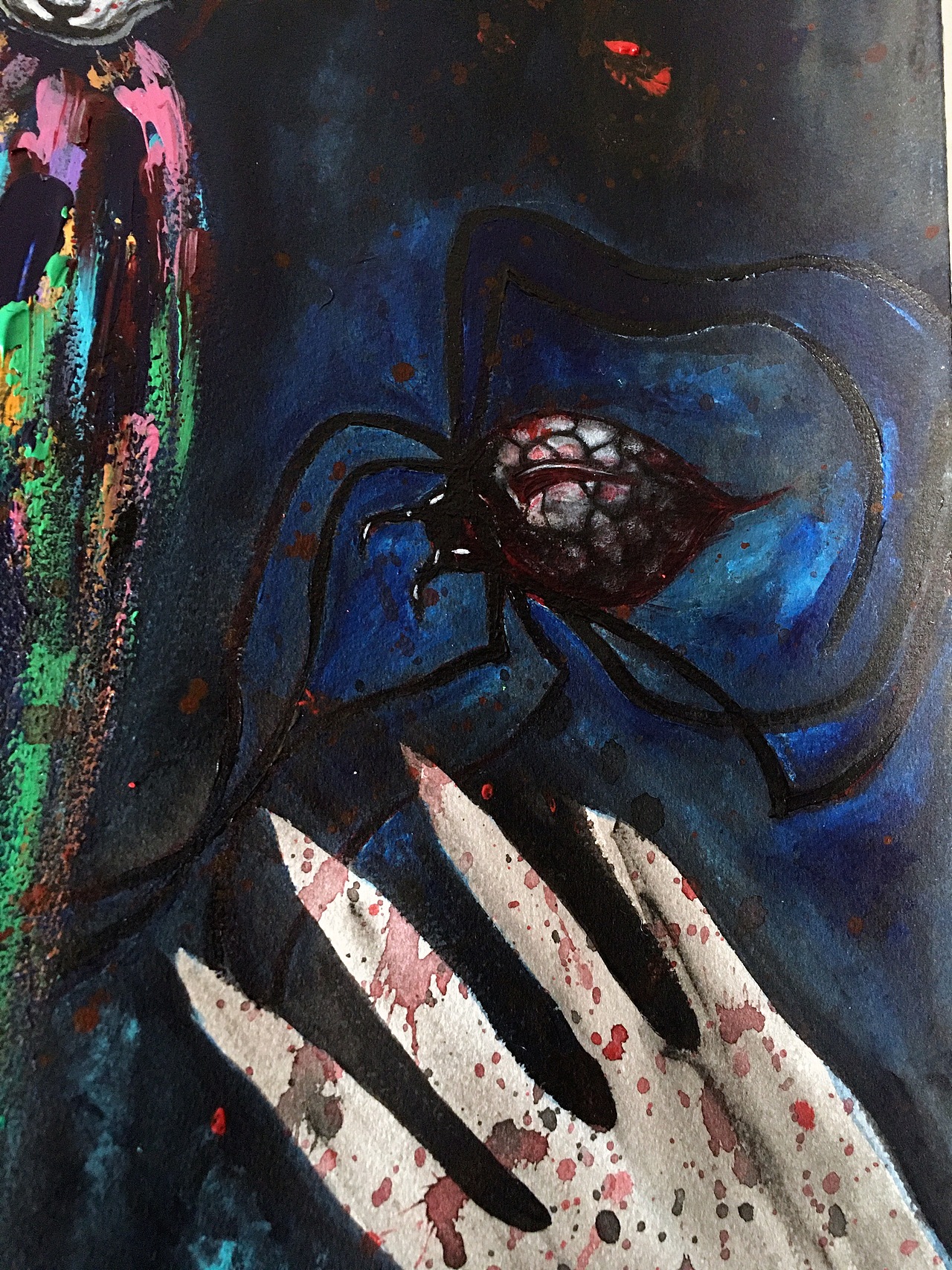 《杀死那只兔子》Artiste peintre-南方FangNAN（图ZMjQwNDI3MTg4） - 绘画 - 站酷设计师南方FangNAN原创素材 - 站酷ZCOOL