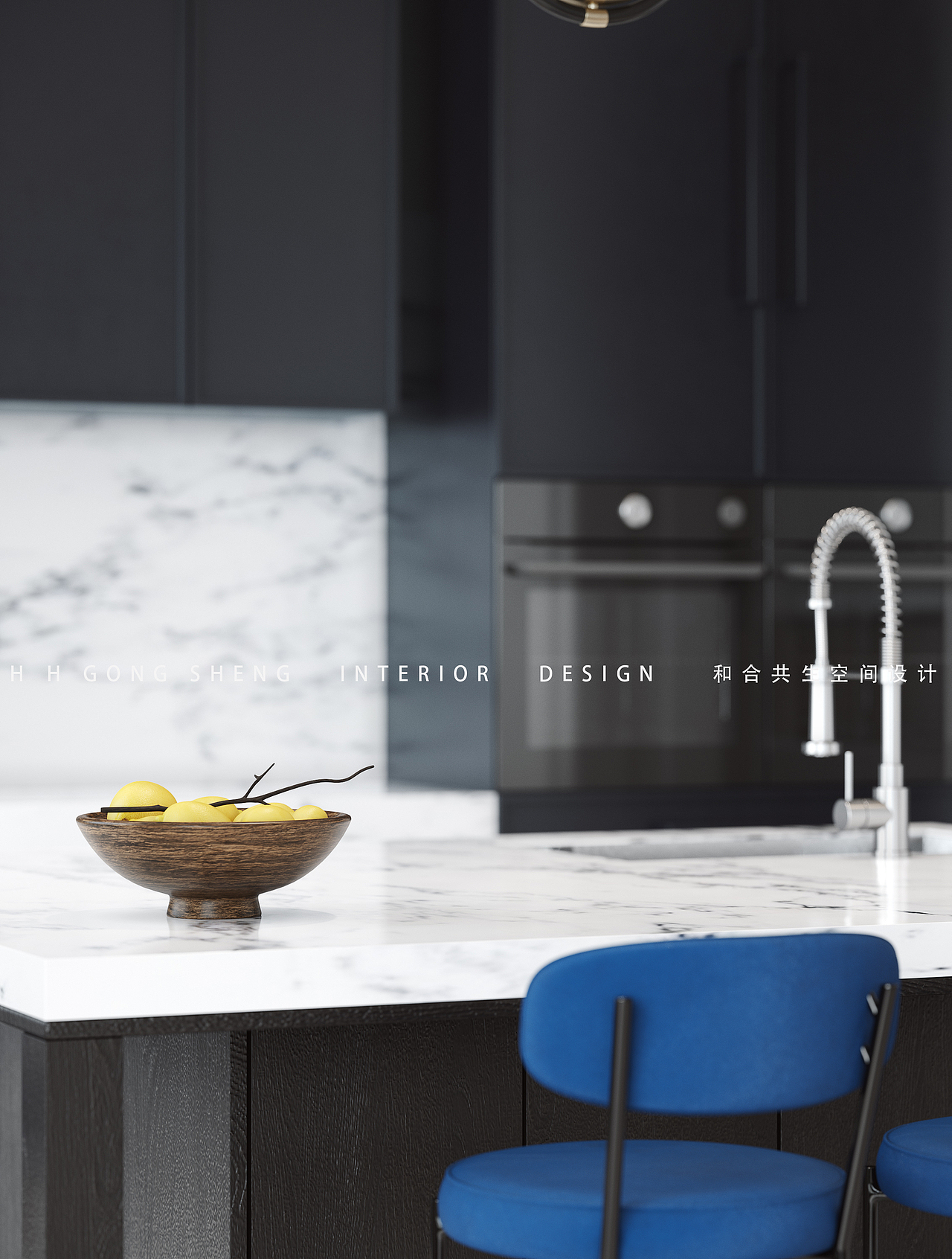 和合共生作品-小美式别墅表现