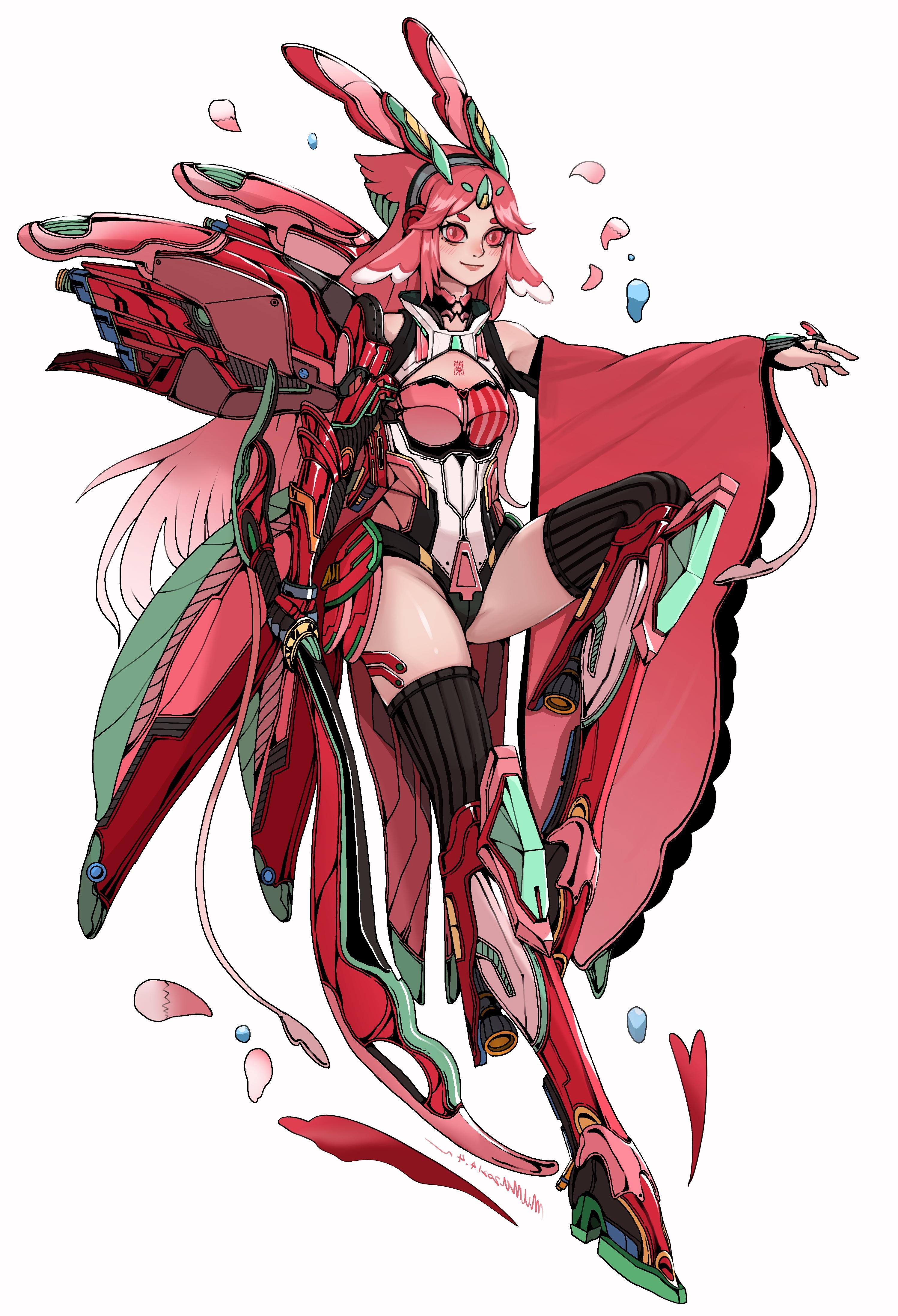 宝可梦兰螳花设定,角色设计练习