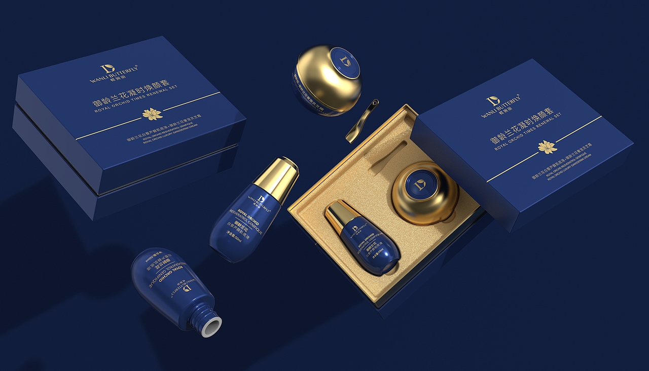 镀晨设计×蝶婉丽 | 高端护肤包装设计