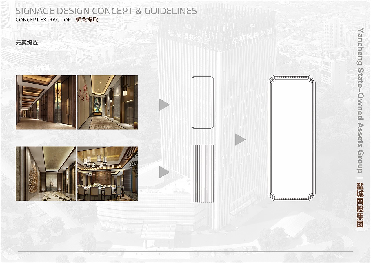 盐城国投大厦（办公 酒店 小区）导视系统 标识标牌设计  小区后期奉上 