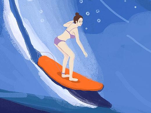 24節(jié)氣之處暑（個(gè)人主頁-ZMjk3OTU5MDA=） - 創(chuàng)作習(xí)作 - 站酷設(shè)計(jì)師小米薯上燈臺(tái)原創(chuàng)素材 - 站酷ZCOOL