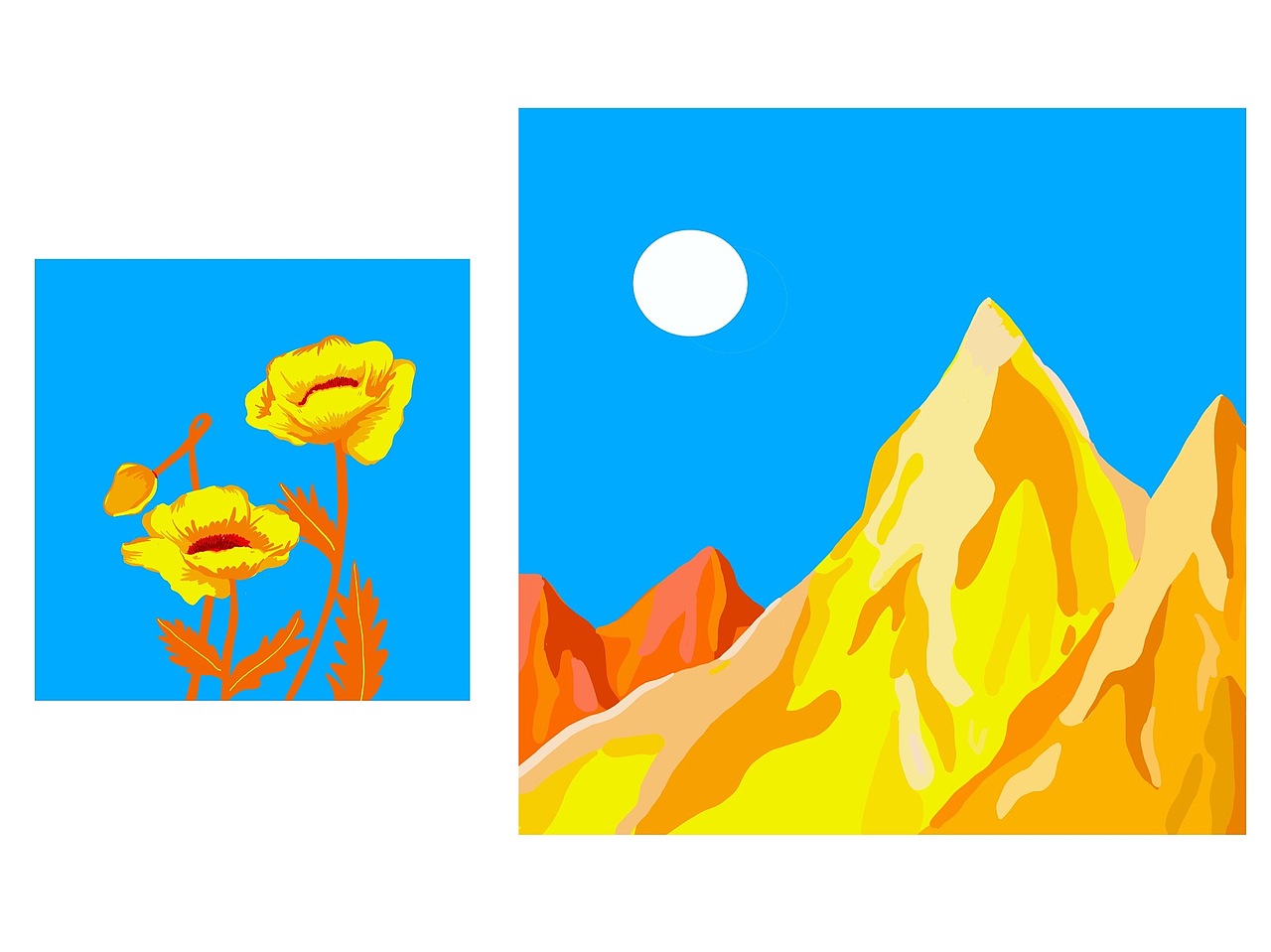 上半年插画总结（图ZMjE2MTIyNTc2） - 创作习作 - 站酷设计师原答案原创素材 - 站酷ZCOOL