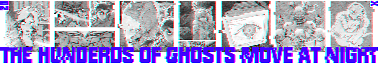 百鬼-夜行（一）（图ZMjMyMDEzMTIw） - 商业插画 - 站酷设计师三条目原创素材 - 站酷ZCOOL