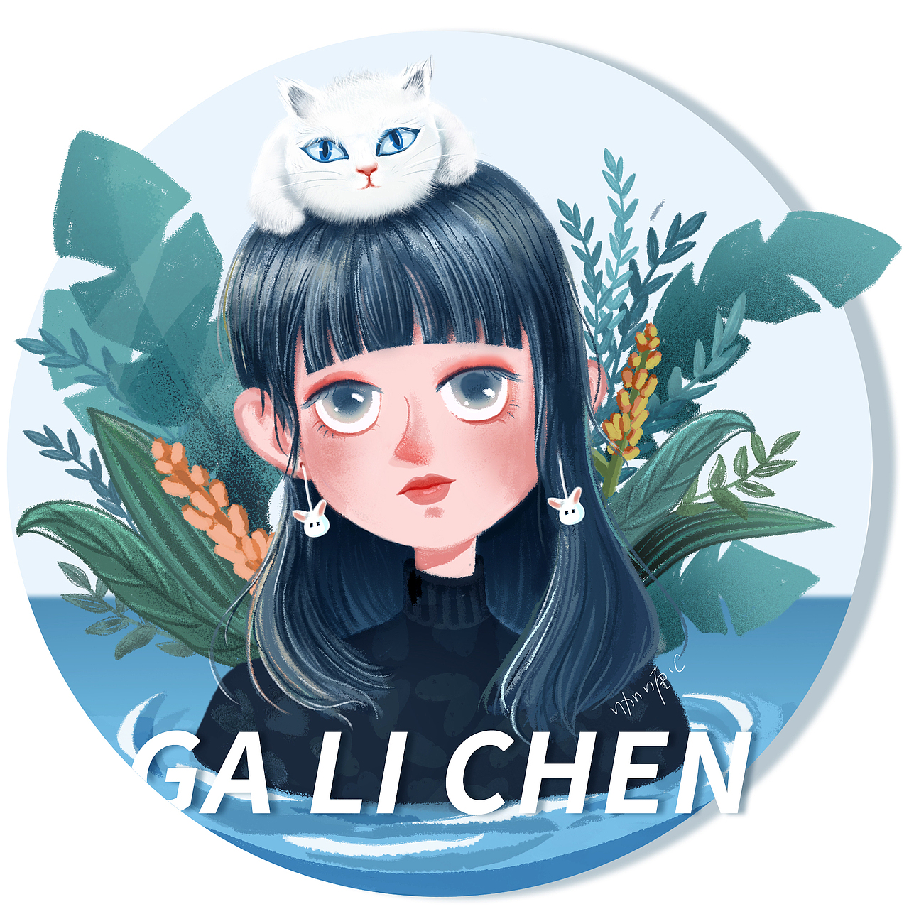 ps插画练习|插画|创作习作|咖喱陈_临摹作品-站酷(zcool)