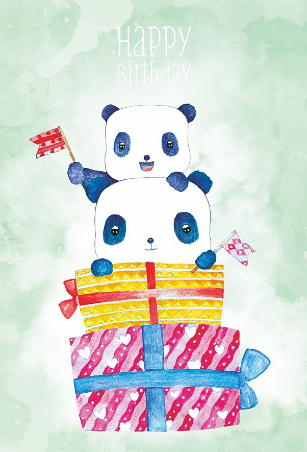 画一千只大熊猫的梦想(图ZNTcyMzUzODA=) - 商业插画 - 站酷设计师钟小林原创素材 - 站酷ZCOOL
