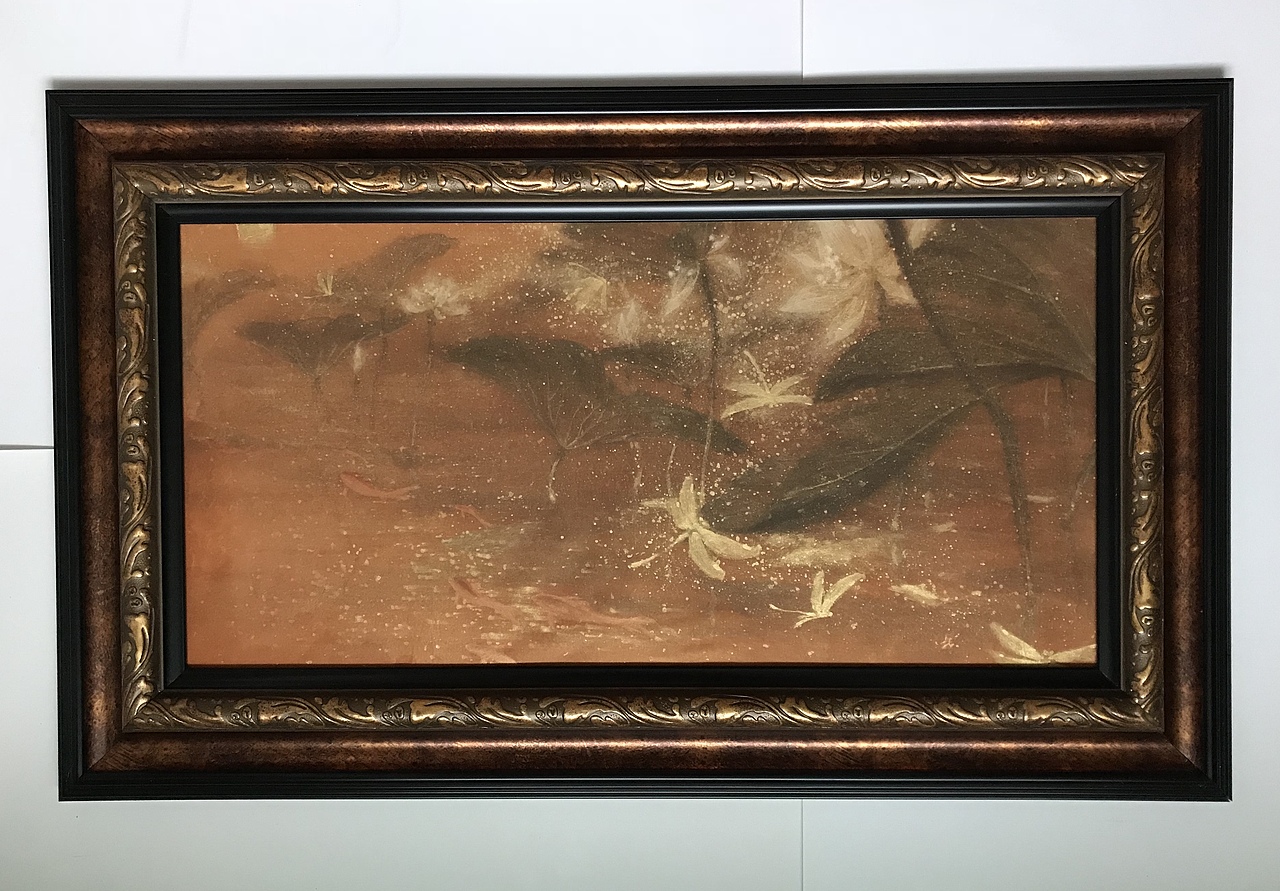 新国画 | 在水一方 | 手绘国风古风水墨画场景艺术屏风（图ZMTU4MjkzNjE2） - 艺术插画 - 站酷设计师何塞特Herset原创素材 - 站酷ZCOOL