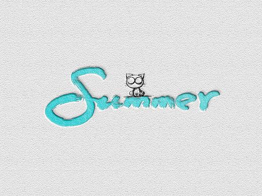 夏天艺术中心logo设计