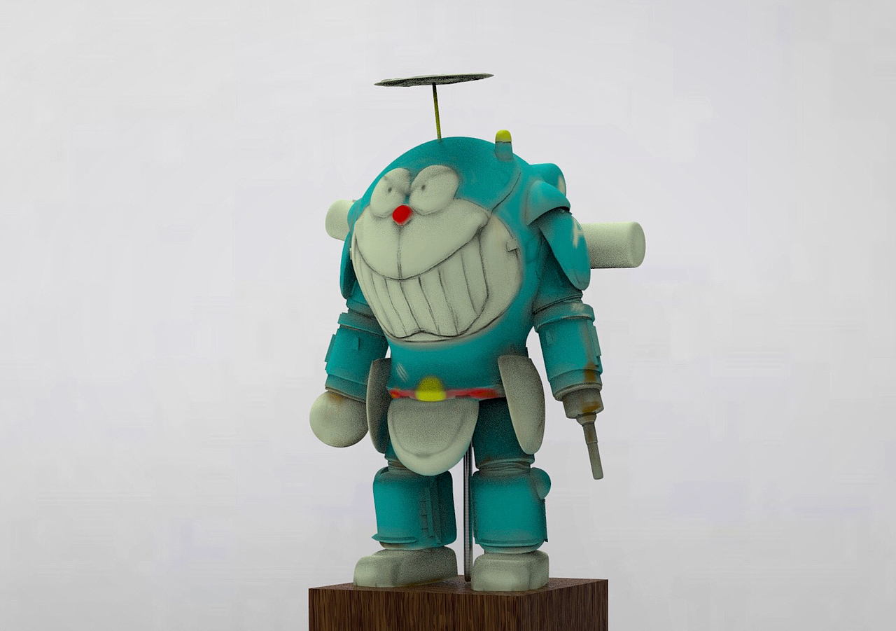 哆啦A梦x横山宏模型（图ZMTcyNjQzNjMy） - 手办/模玩 - 站酷设计师0Nemesis原创素材 - 站酷ZCOOL