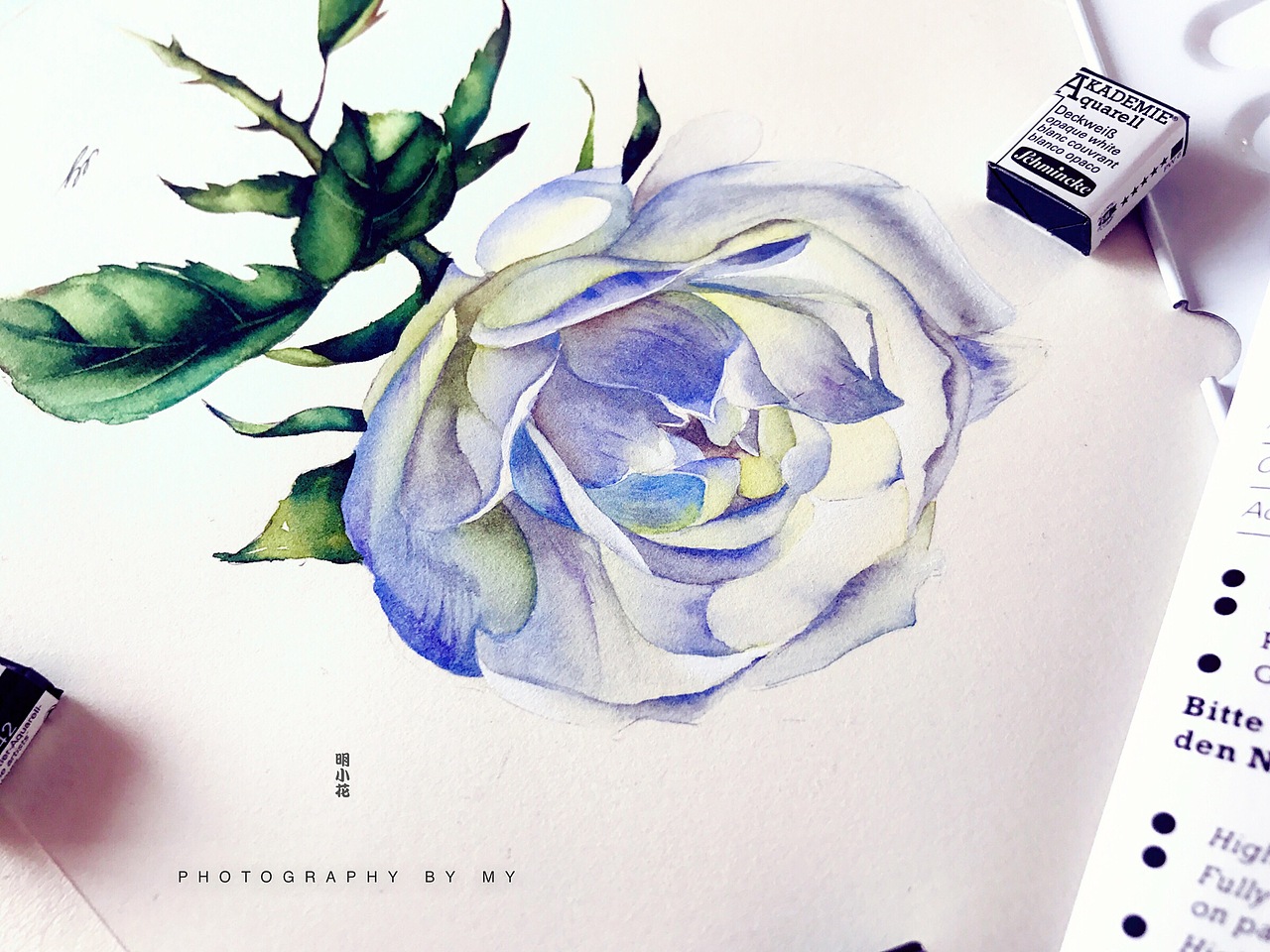 日练~一席素雅皎白~