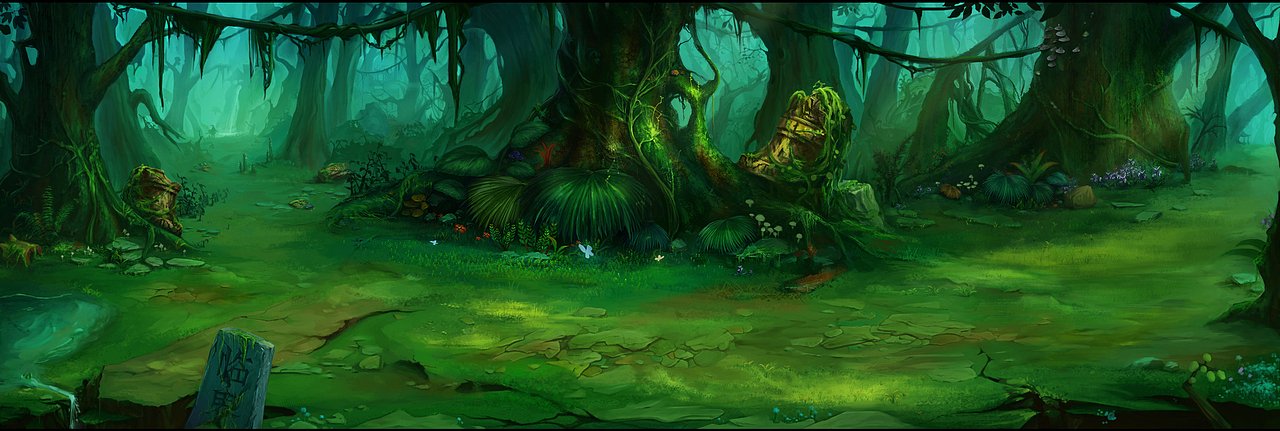 【西游场景系列】插画场景培训