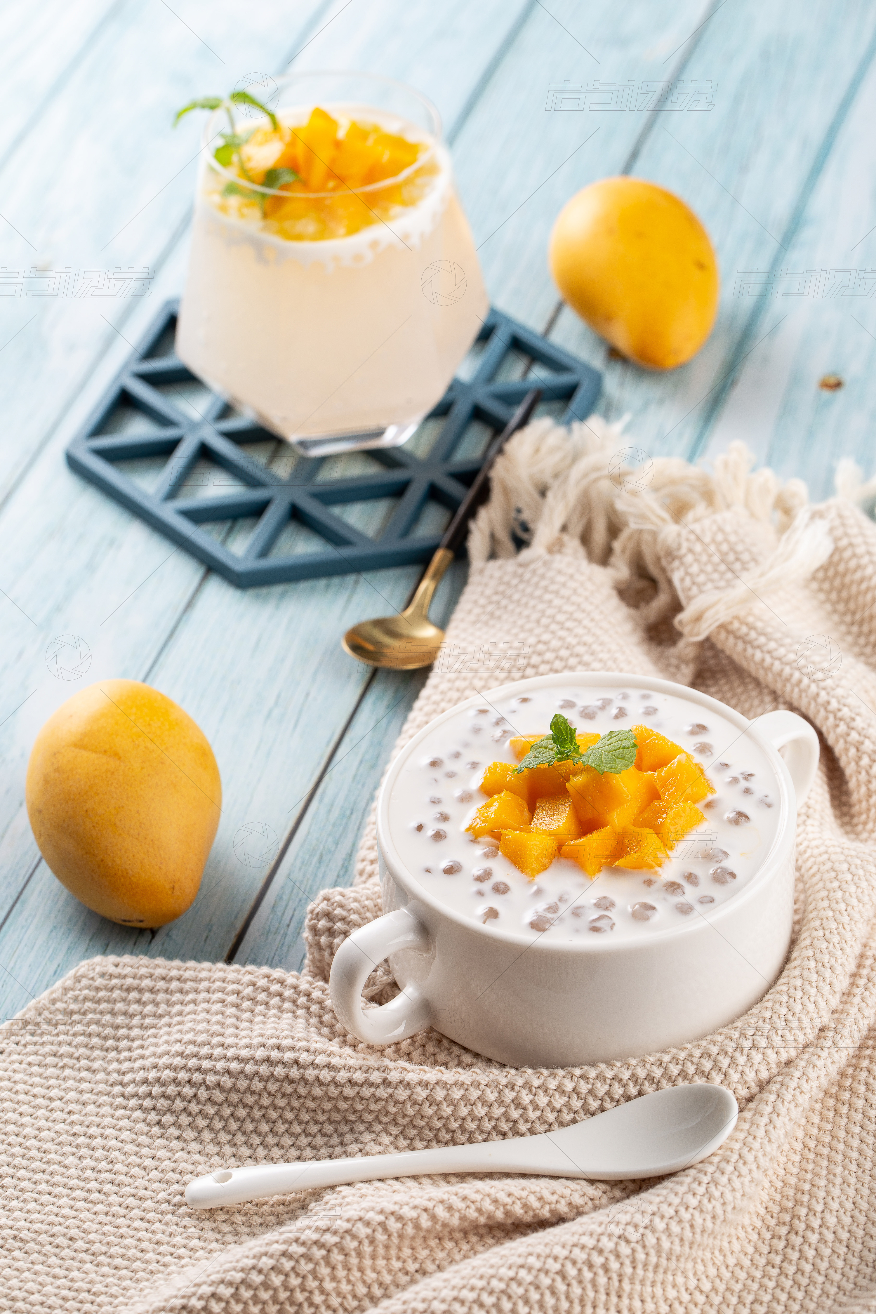 芒果西米露 | 美食摄影