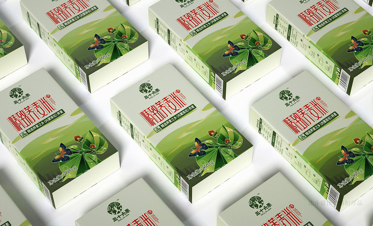 精致荞麦米包装策划设计x北斗设计