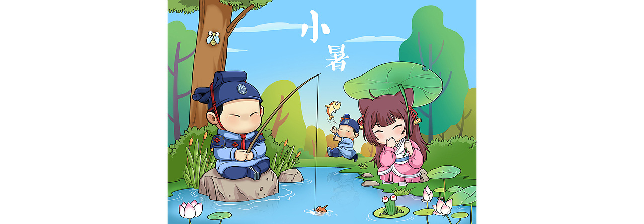 秦亲宝贝——二十四节气（图ZMTAyMzU0MTY4） - 商业插画 - 站酷设计师秦亲宝贝原创素材 - 站酷ZCOOL