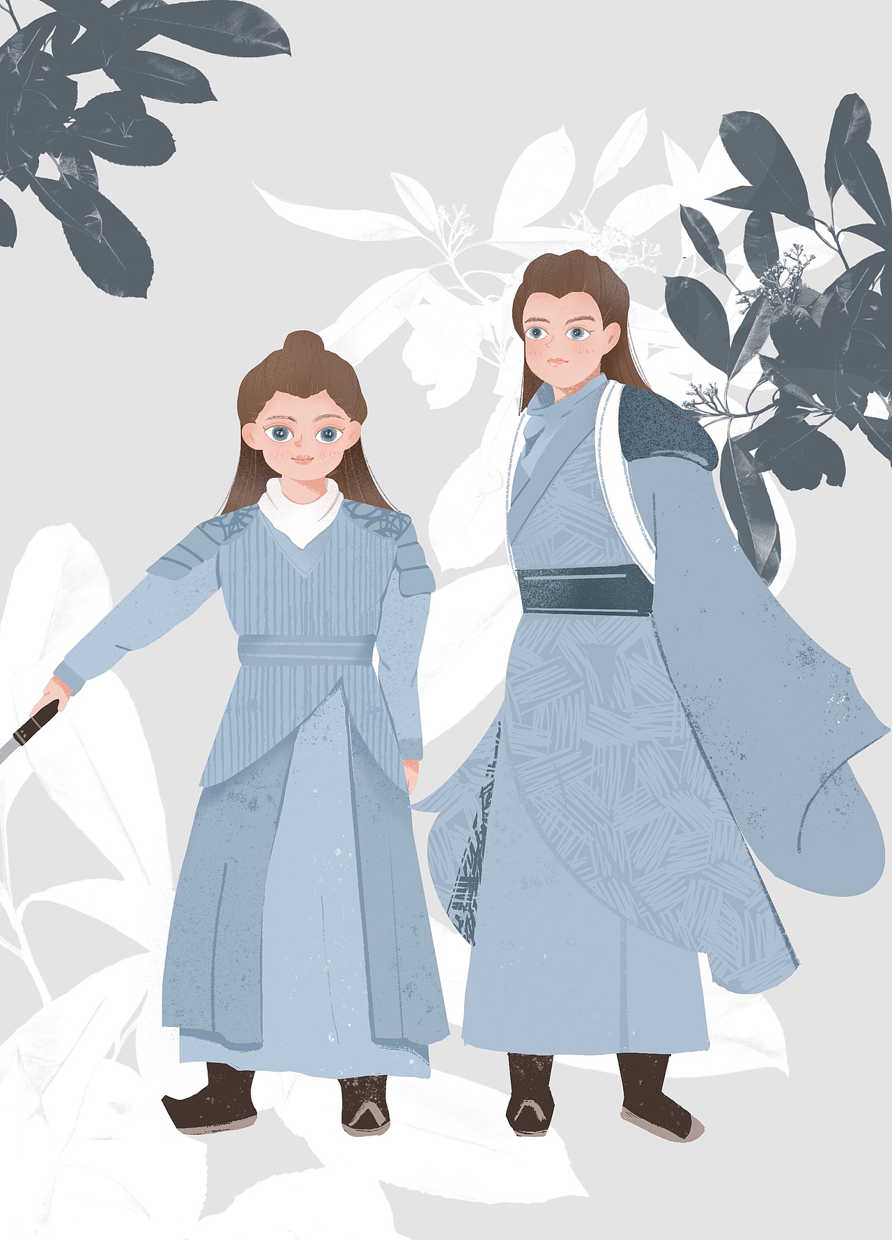 少年游之一寸相思（图ZMjEyMzcyMzAw） - 艺术插画 - 站酷设计师丽芳芳lif原创素材 - 站酷ZCOOL