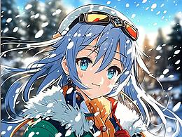 下雪天也很开心啊