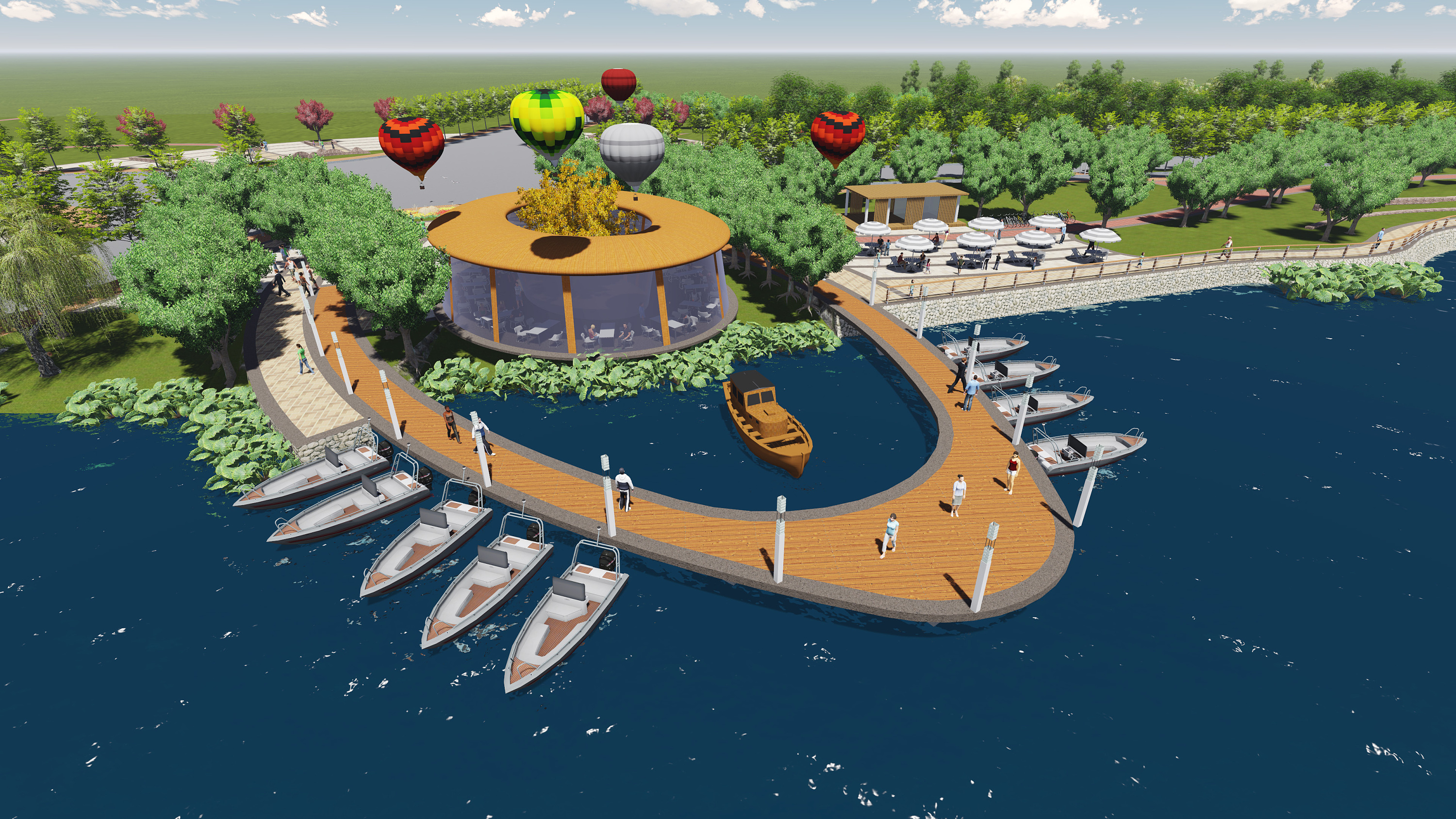 上海M2游船码头设计案例-史忠义设计作品效果图-新家网