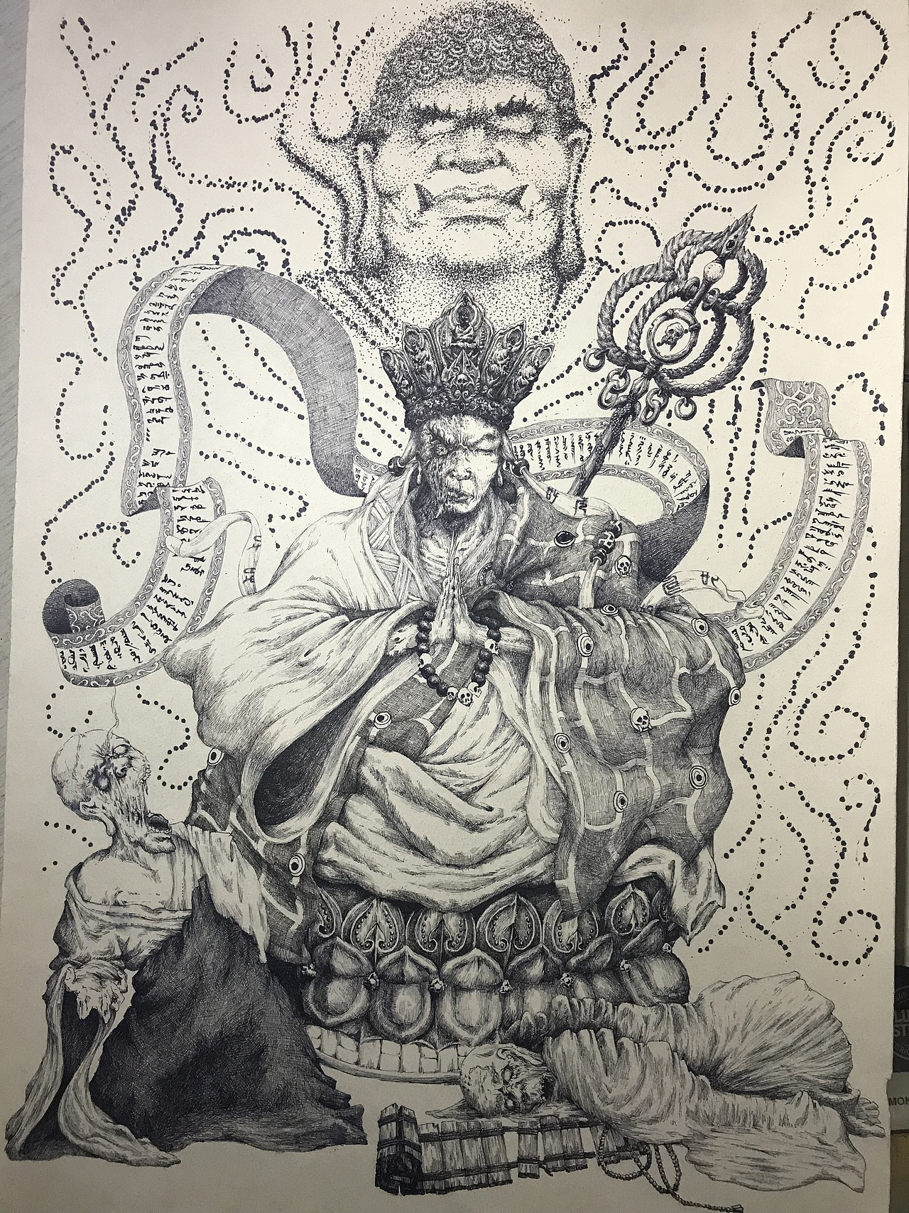 唐三藏暗黑插画