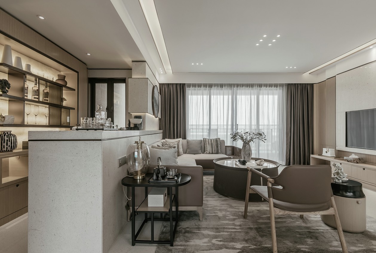 新中式+高级灰,超美的东方设计!