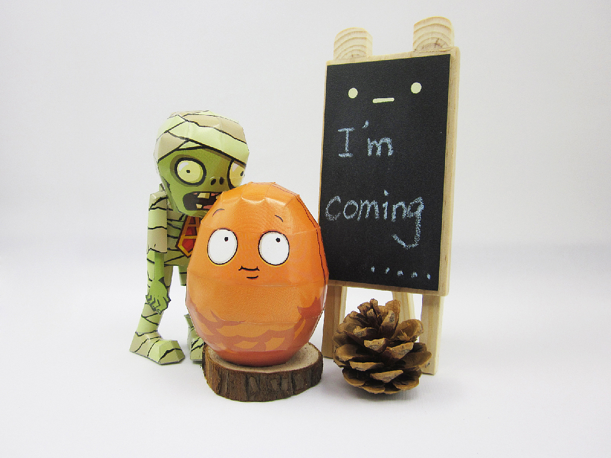 纸模型设计_植物大战僵尸（图ZMTM1ODE4NjY0） - 其他手工艺 - 站酷设计师纸模设计师JENTC原创素材 - 站酷ZCOOL