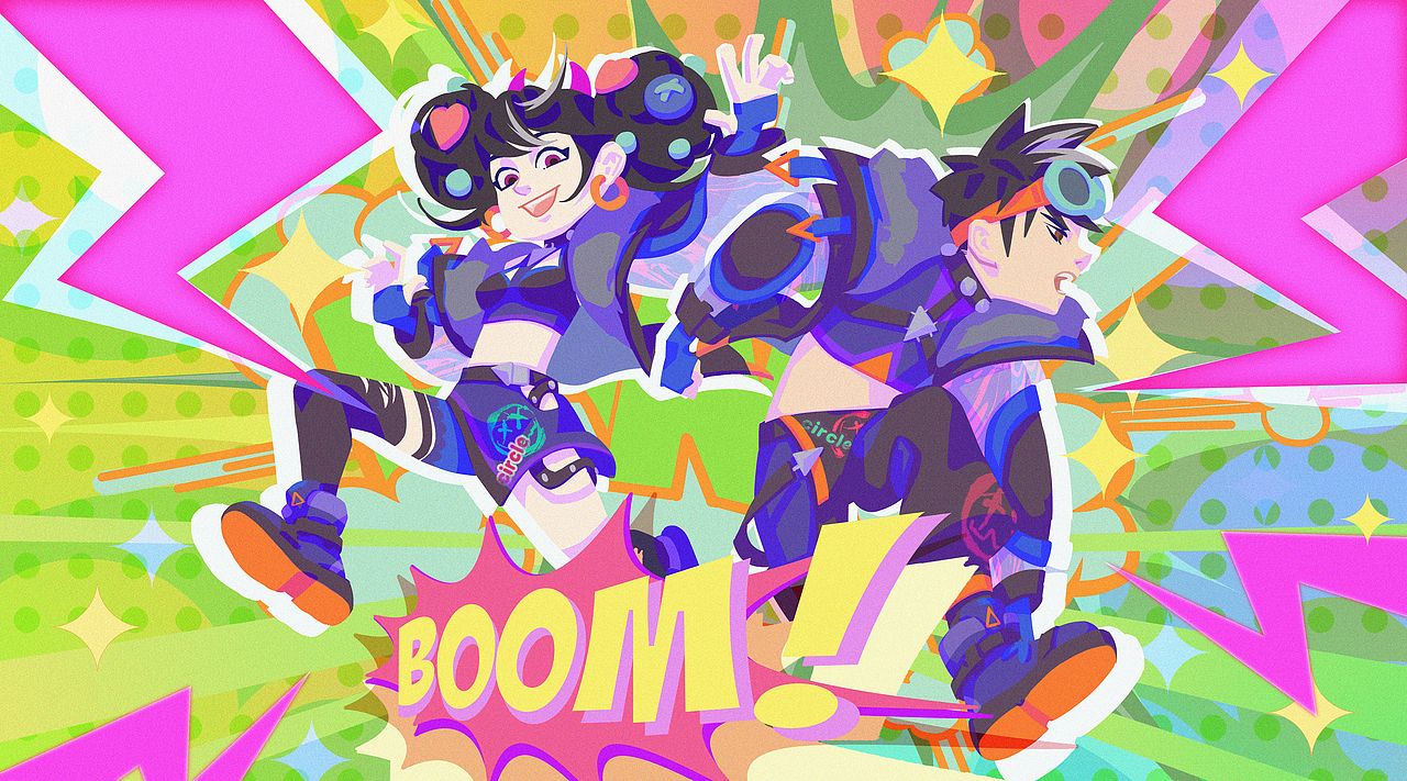 淘寶人生套裝設(shè)計《紫.藍》（圖ZMzIyOTA0MzQw） - 商業(yè)插畫 - 站酷設(shè)計師祇劫原創(chuàng)素材 - 站酷ZCOOL