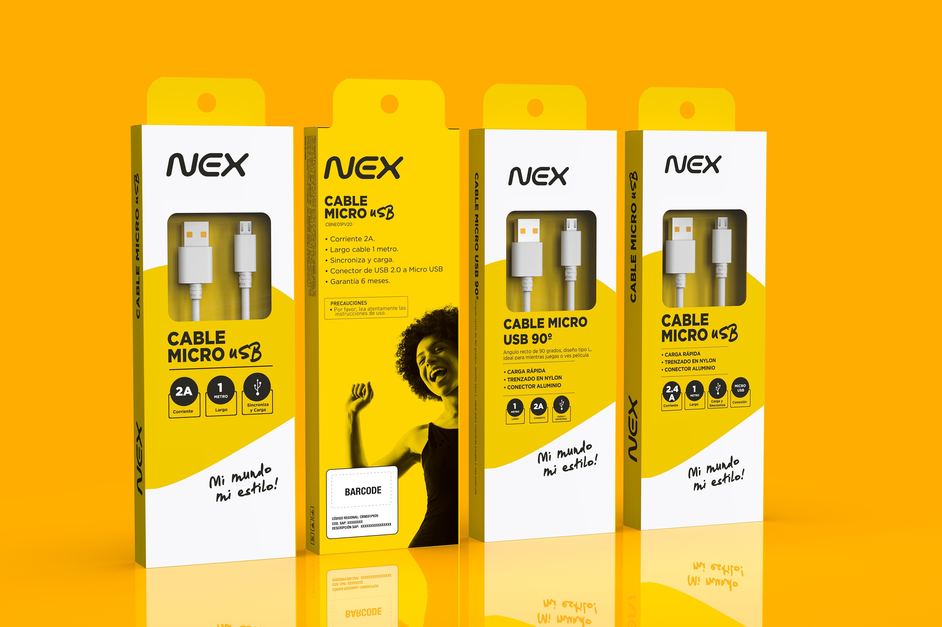 数据线海外彩盒设计展示|平面|包装|在路上的设计狮 - 原创作品