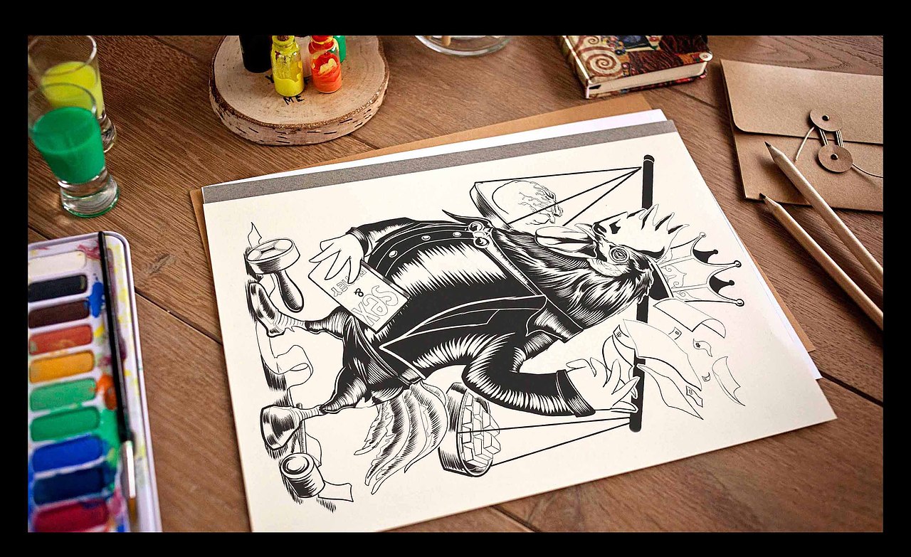 十二生肖，牛.兔.猪.龙.狗.猴！（图ZOTY1NTk2MjQ=） - 新锐潮流插画 - 站酷设计师牙兔原创素材 - 站酷ZCOOL