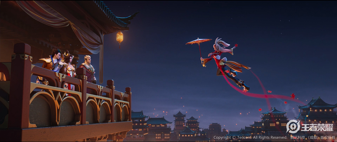 《不夜长安》 ，《王者荣耀》2021年新赛季CG（图ZMjM5Nzg0NjUy） - 动画/影视 - 站酷设计师满仓233原创素材 - 站酷ZCOOL