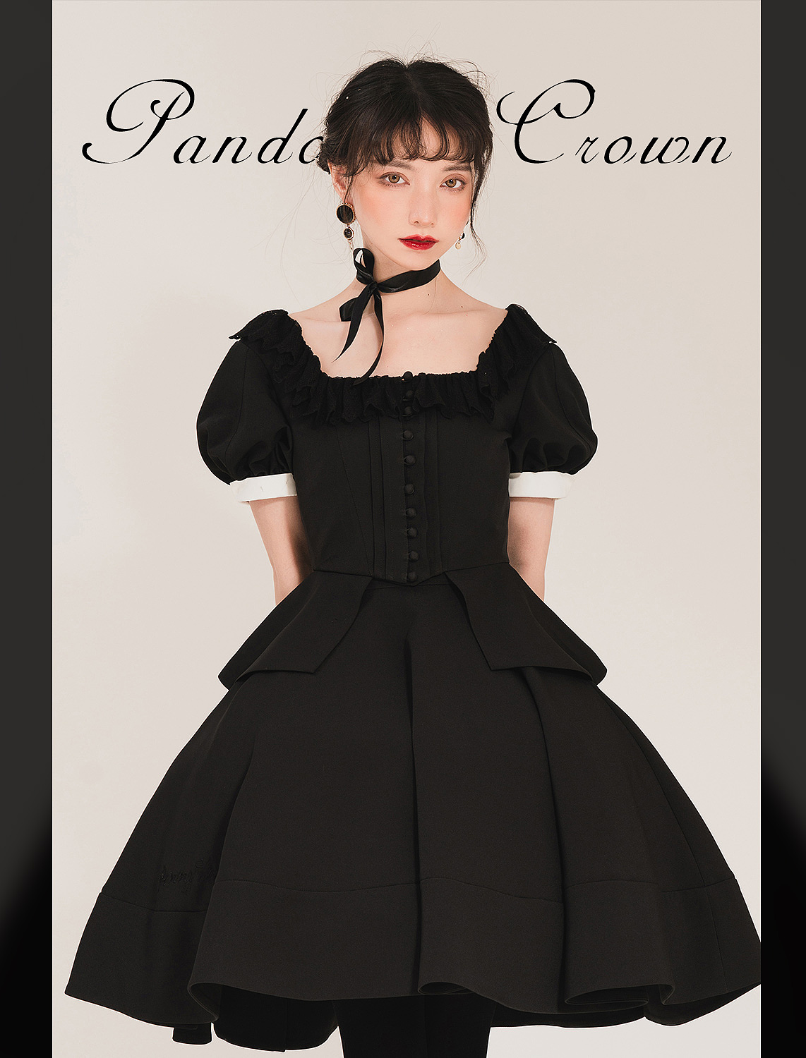 lolita服饰排版宣传