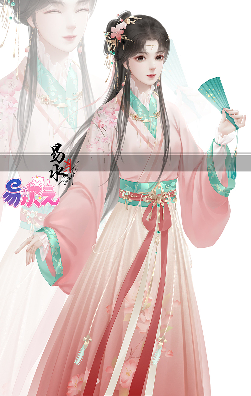 九个易次元素材库立绘