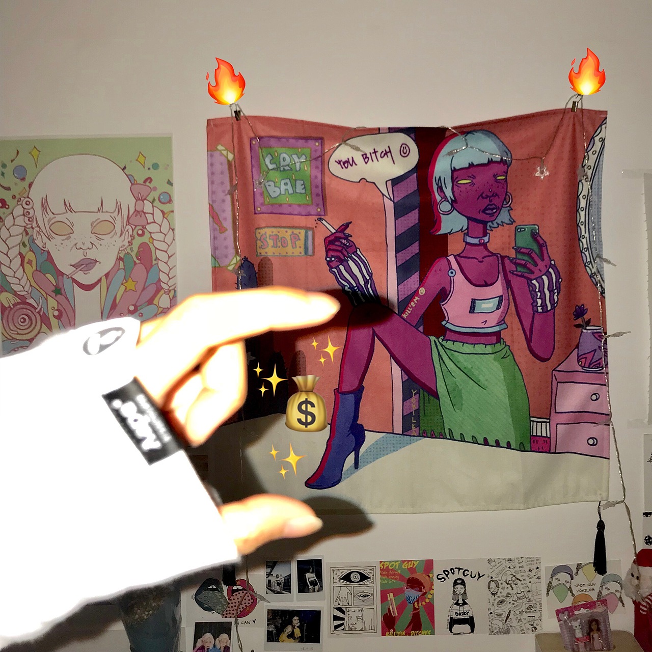 原创插画手绘涂鸦SPOTGUY 周边产品图