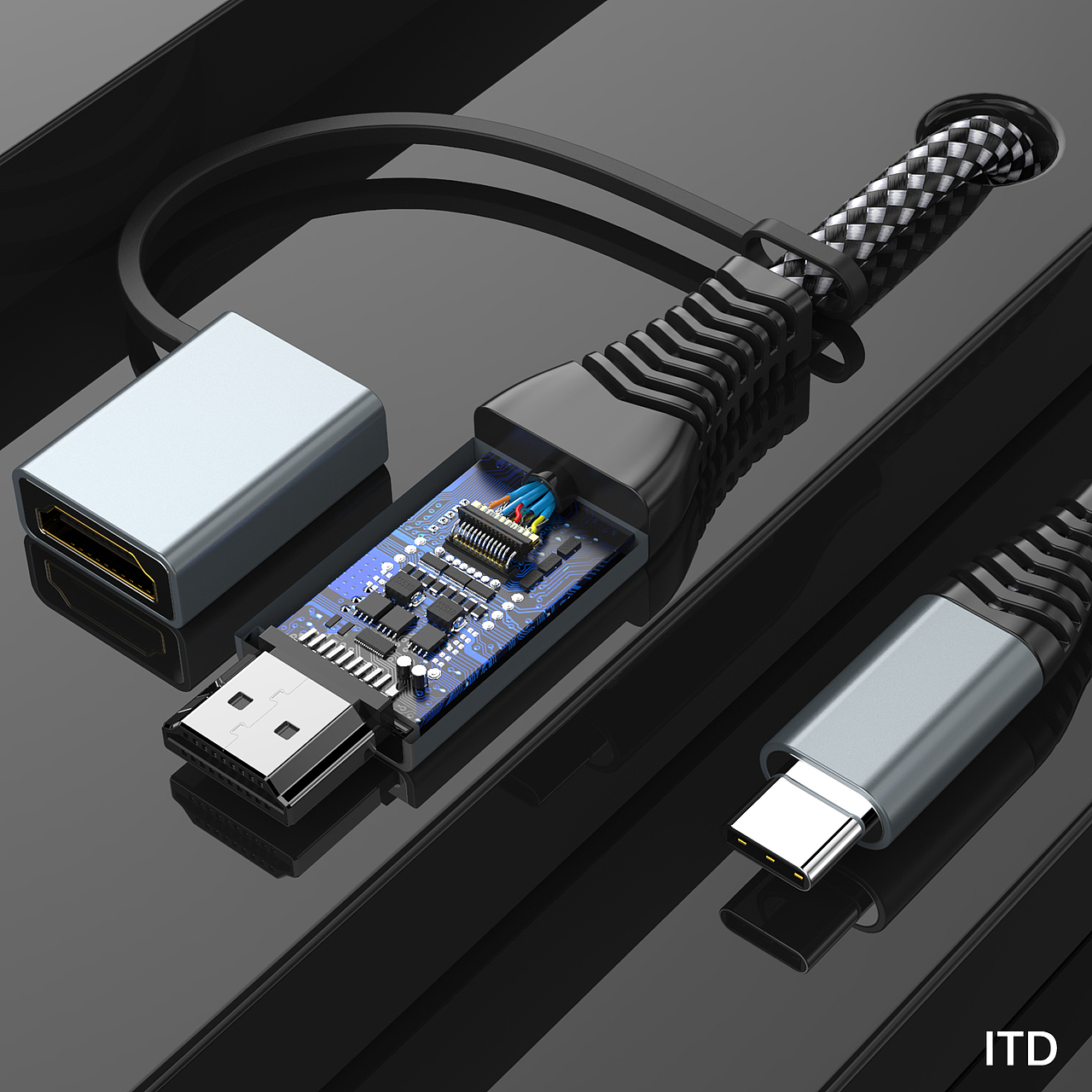 一批数据线建模渲染部分图片（图ZMjY4NDA2MzQ0） - 产品 - 站酷设计师锁不住的自由原创素材 - 站酷ZCOOL