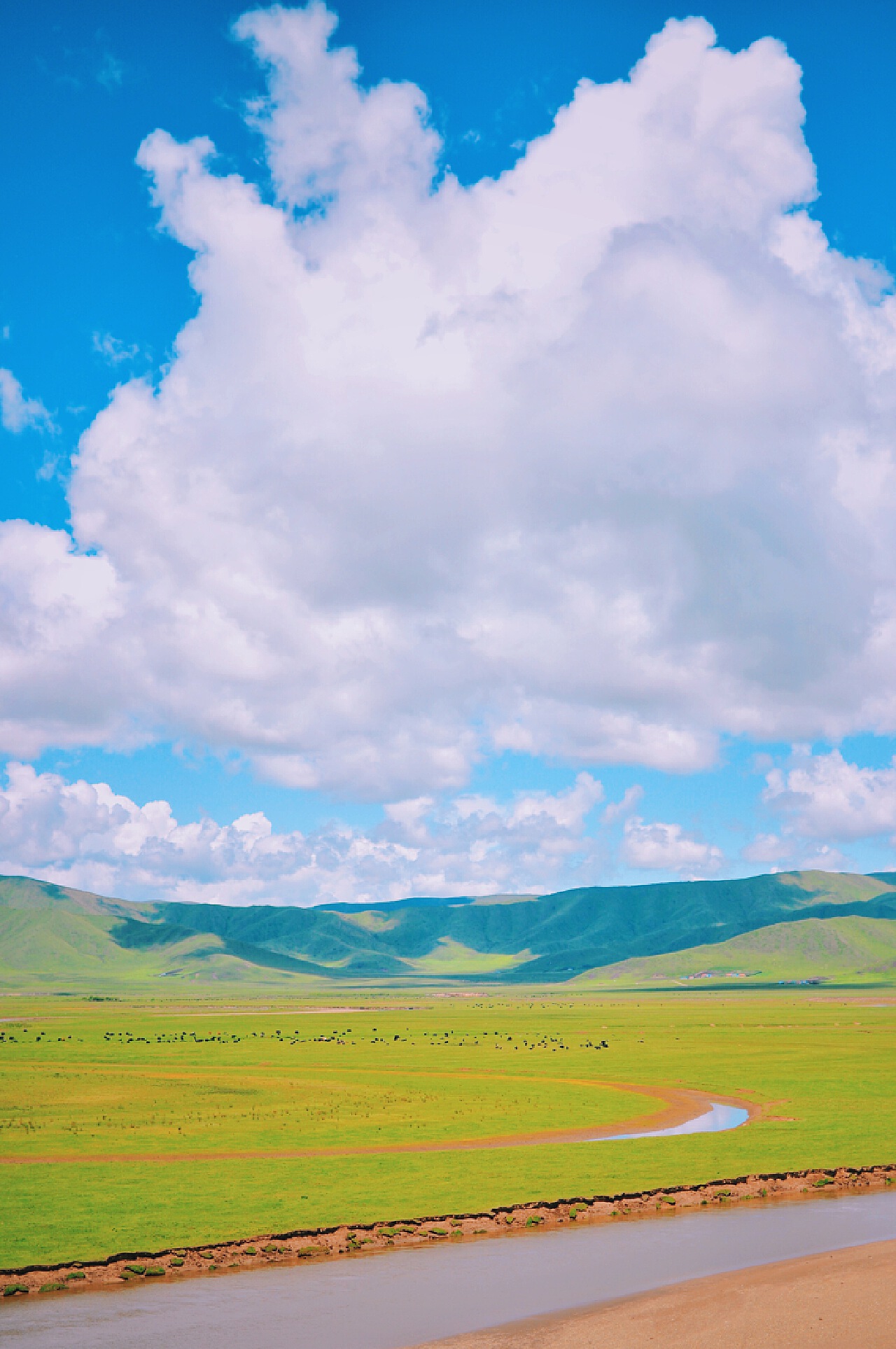 【美丽的草原牧场摄影图片】金帐汗风光摄影_随风荒沙的个人博客_太平洋电脑网摄影部落