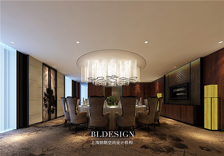 商丘餐饮会所设计公司——河南商丘锦荣饭庄高端餐饮空间设计案例（图ZNjI5NTU3MDg=） - 家装设计 - 站酷设计师郑州餐厅设计公司原创素材 - 站酷ZCOOL