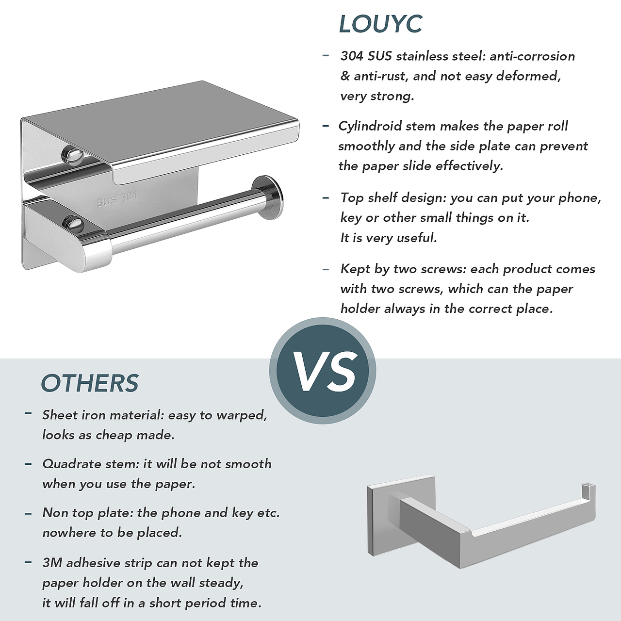 纸巾架银(单、双)