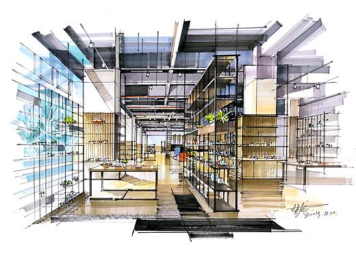 艾尔斯马克笔手绘