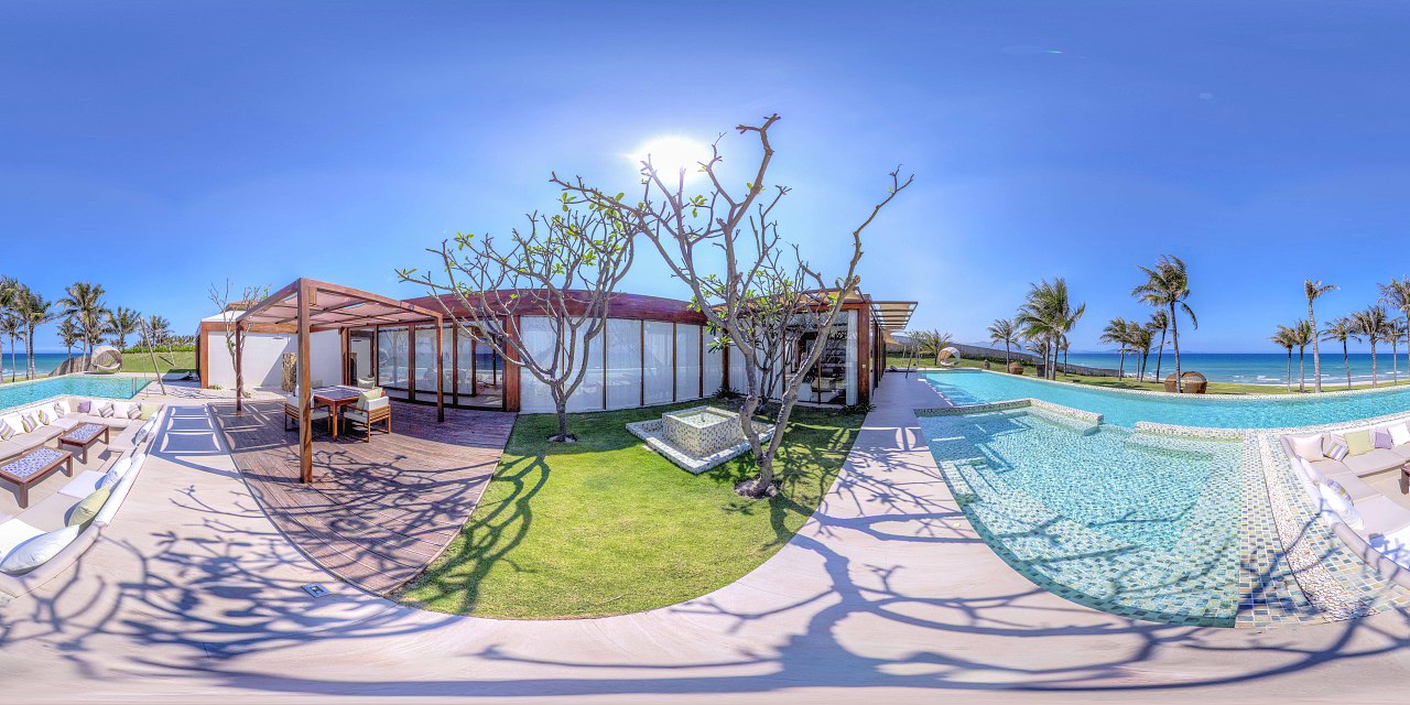 越南芽庄富神酒店全景拍摄