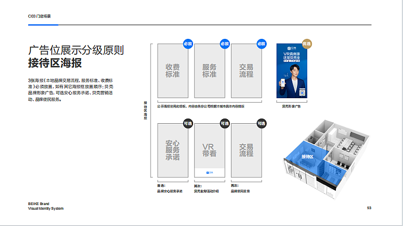 2023贝壳网品牌视觉标识规范VI手册设计-114P