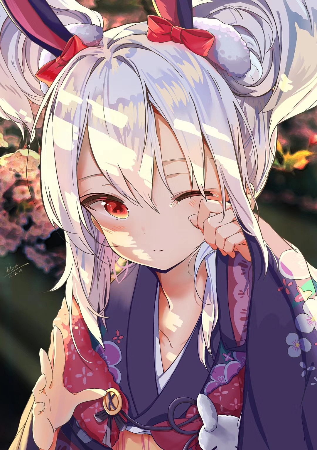 临摹一张萌死个人的二次元小妹妹