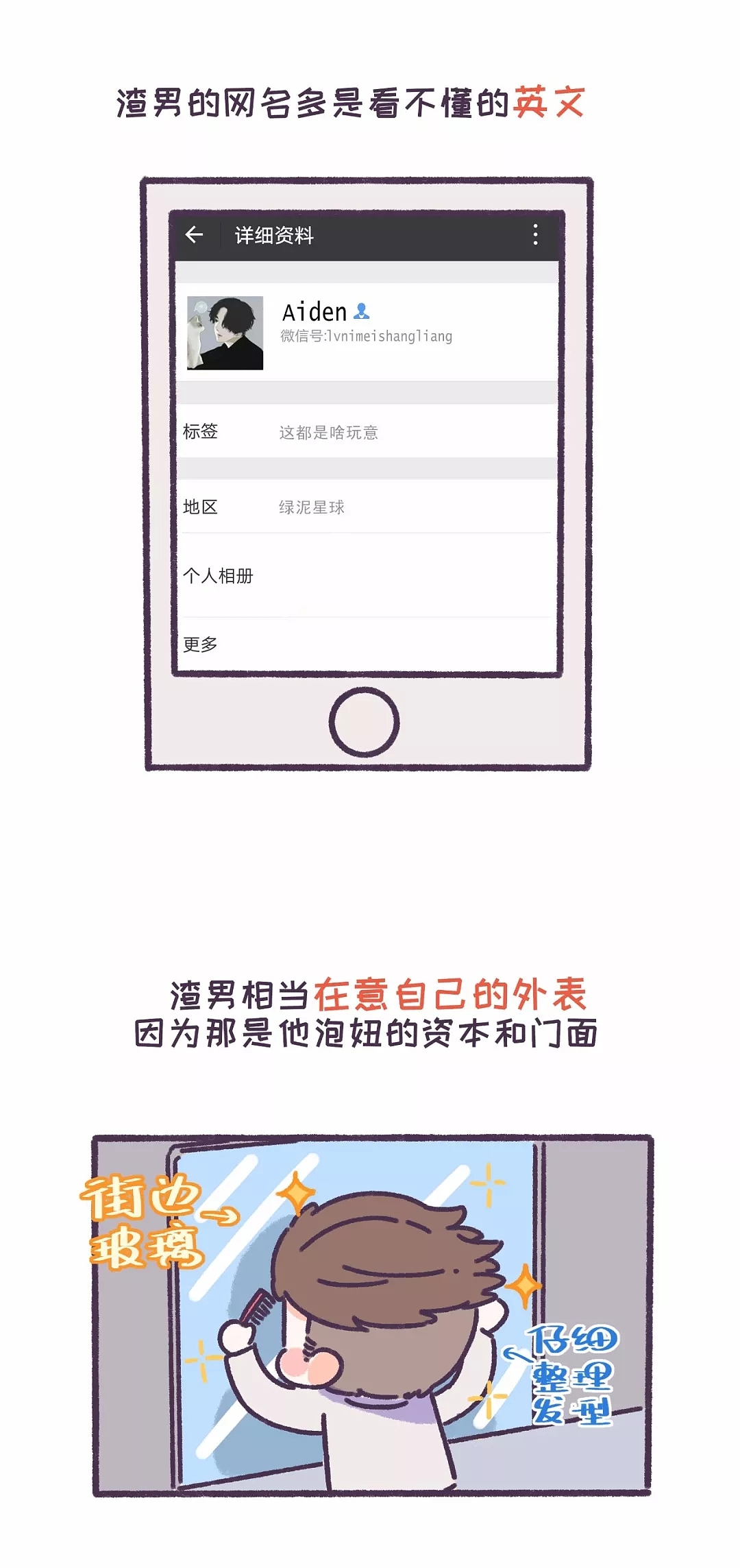 渣男的特质除了那些惯用头像还有很多！（图ZMTA0Nzk0NTEy） - 中/长篇漫画 - 站酷设计师NHHFactory原创素材 - 站酷ZCOOL