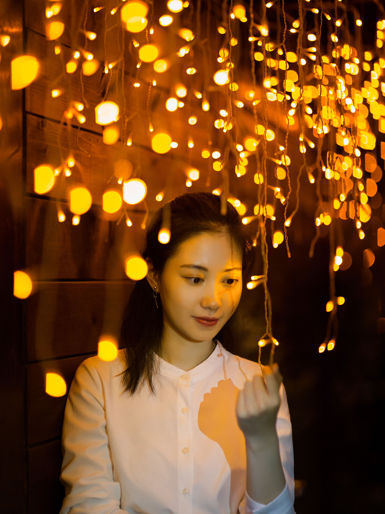 夜游珠江新城灯光节