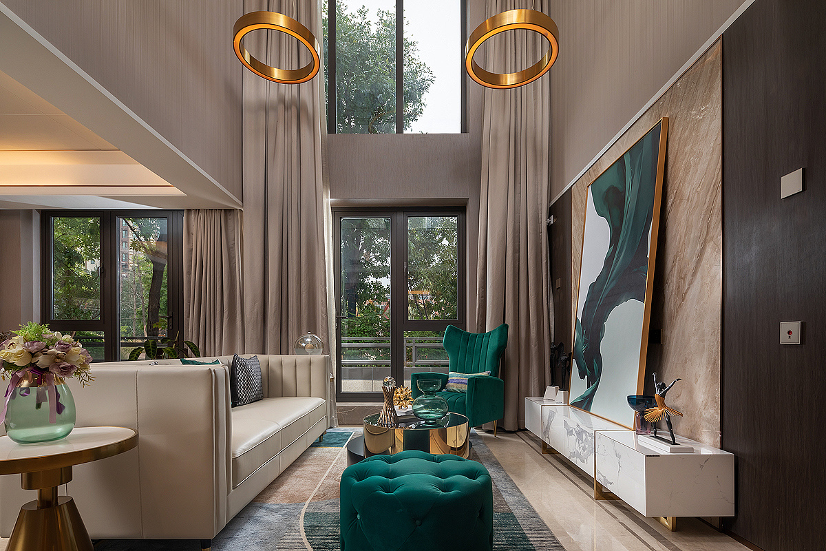 北京万科翡翠四季叠墅样板间