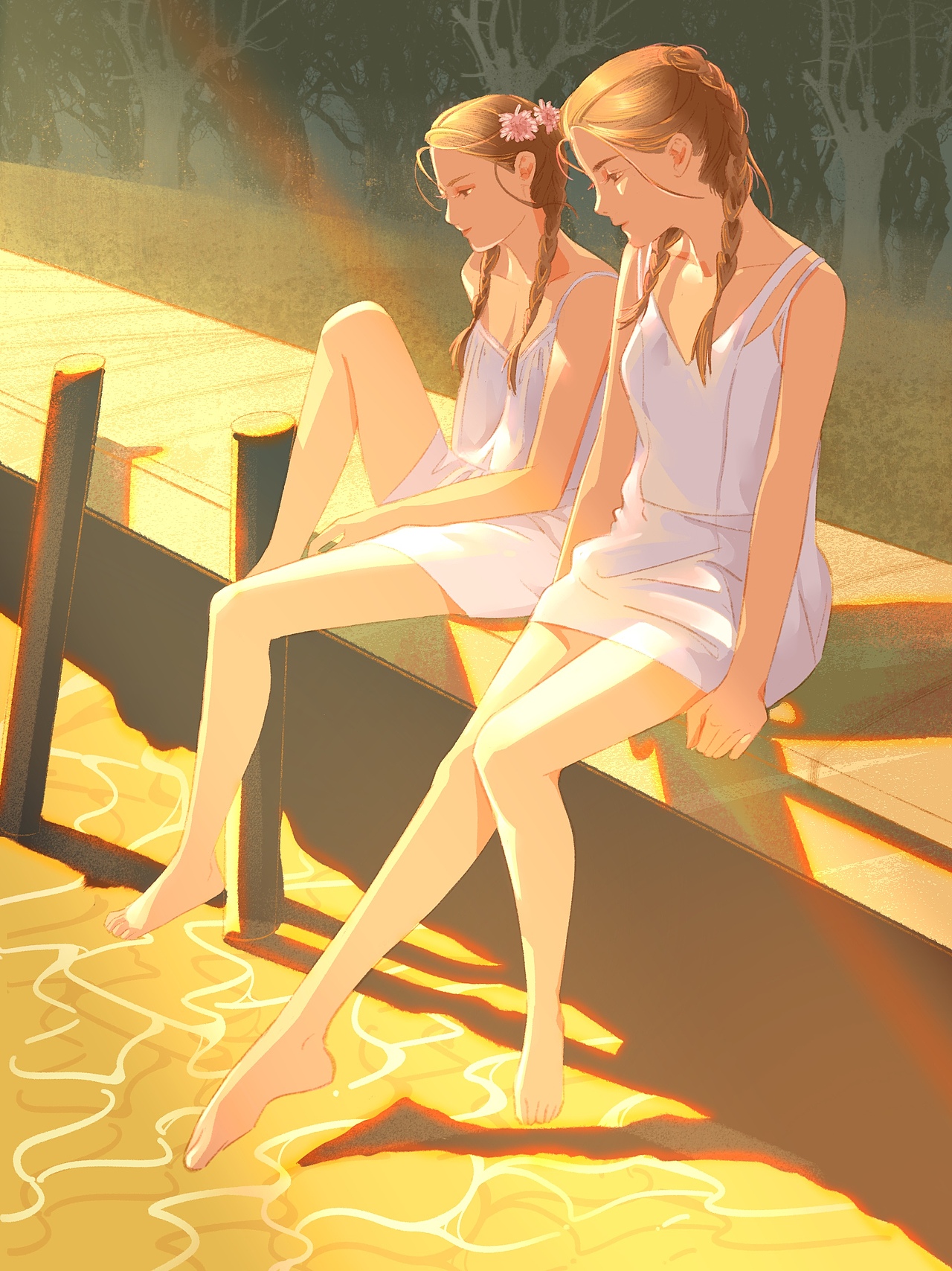 GIRLS | 插画练习（图ZMjYxNjM1NjAw） - 创作习作 - 站酷设计师西西xixiyoyoa原创素材 - 站酷ZCOOL