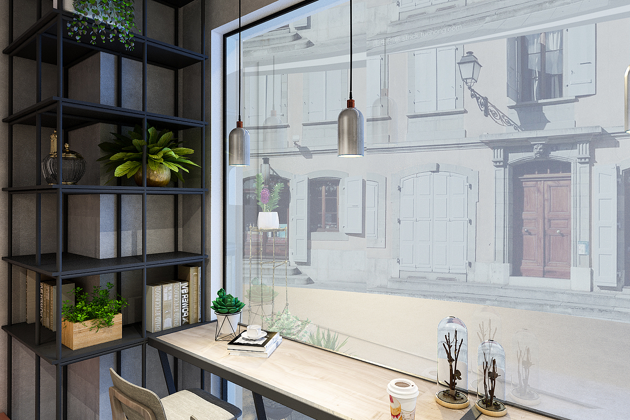 小吃店（图ZMTUzMTA4ODUy） - 家装设计 - 站酷设计师柯基班原创素材 - 站酷ZCOOL