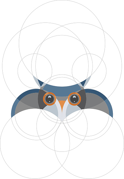 完成！！！最后再来学点英语！！
Awesome Work—You’re Done!<br><br>This technique is all about accuracy and detail. The more accurately you align the circles, the less work you’ll have to do in the end. I hope you enjoyed this tutorial and will be able to create something different on your own!