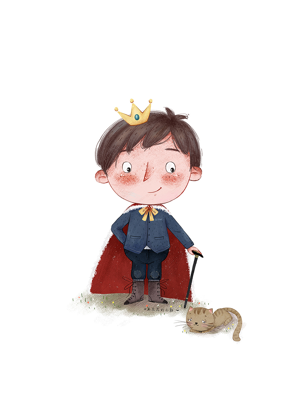 我的梦想是成为像小王子一样的小孩