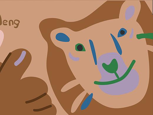 萌狮 ----- 上海自然博物馆的迷之微笑